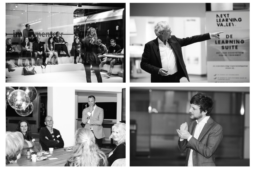 Het team van Next Learning Valley tijdens de klantendag.